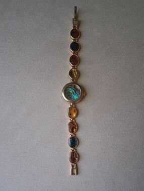Abalone Inlay Bracelet Watch